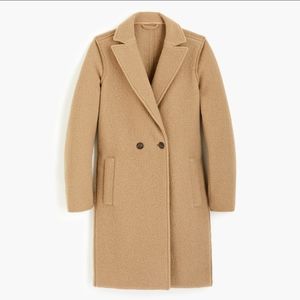 J Crew Daphne topcoat in Italian boiled wool J4864